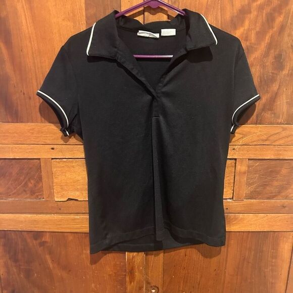Vintage Kathy Ireland blouse short sleeve size medium - Picture 1 of 6